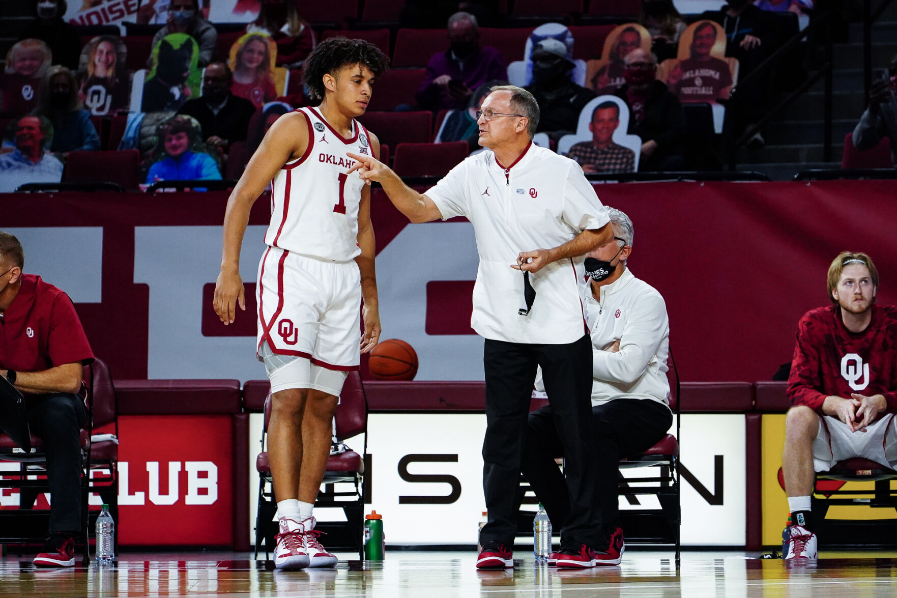 Jalen Hill and Lon Kruger